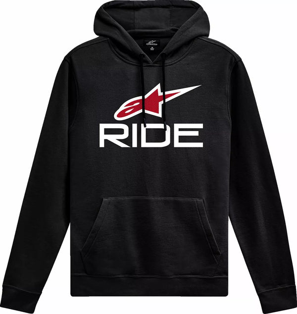 Alpinestars (Casuals) Hoodie Ride 4.0 P/O BK/RD/WT X 1214518201232XL
