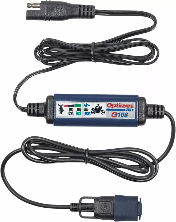 Tecmate Charger USB 3.3A Lithium O108V2
