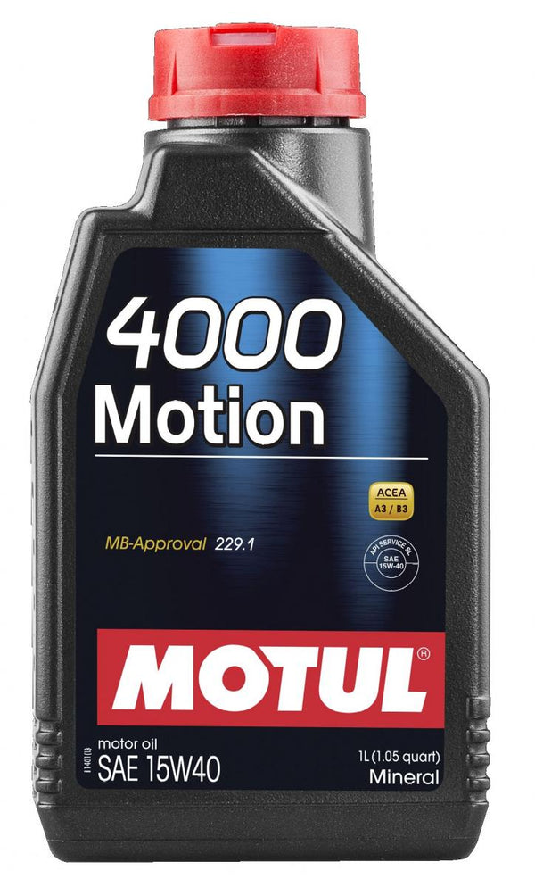 Motul 4000 kustība 15W40 1L (12 gab/kartons)
