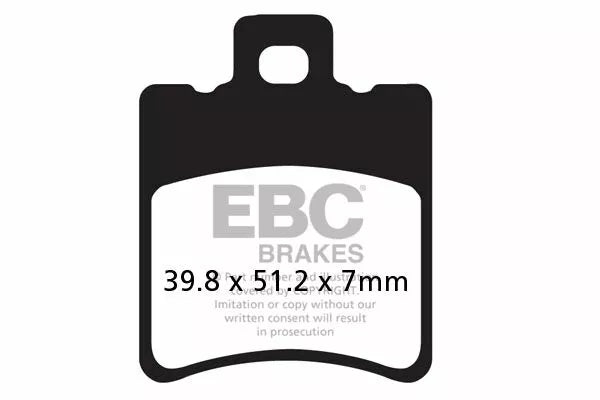 EBC kočni jastučić ugljični skuter SFAC193
