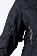 Ozone lady textile mc-jacket delta iv black