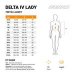 Ozone Lady Textile MC-JACKET DELTA IV MELNA