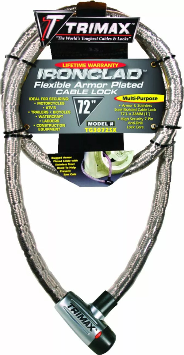 Trimax Lock-Braided Cable 72 TG3072SX