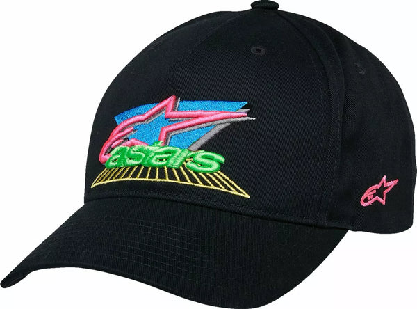 Alpinestars (Casuals) Hat CRV Bill SNP-VIVID BLK O 1215-81130-10