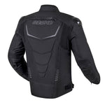 Ozono tekstilės mc-jacket impulse juodas