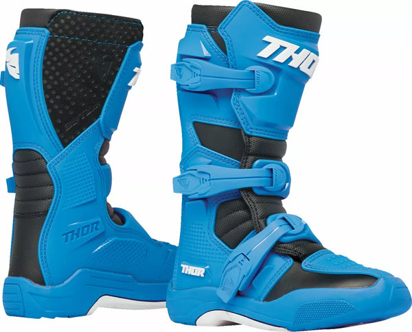 Thor Boot Yth Blitz XR BL/BK 1 3411-0731