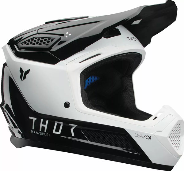 Thor Helmet Fleet Storm BK/WH MD 0110-8912