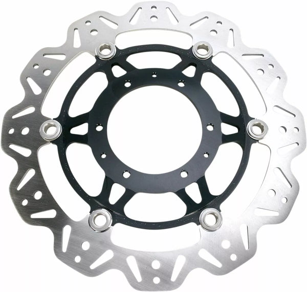 EBC BRAKE RTR FLT VEE WAVE BLK FR VR1152BLK