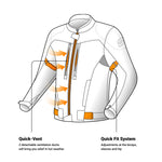 Ozonski tekstil mc-jacket delta IV crna /gripa