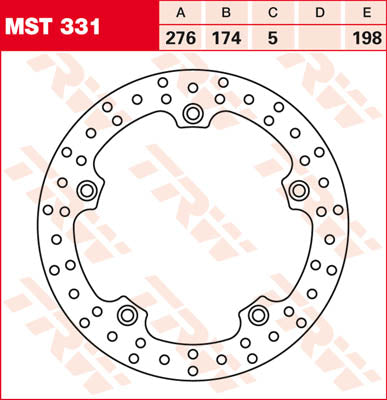 TRW Rotor TRW MST331 MST331