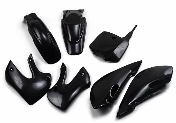 UFO BODY KIT KLX110 01-09 BK KA37002@001
