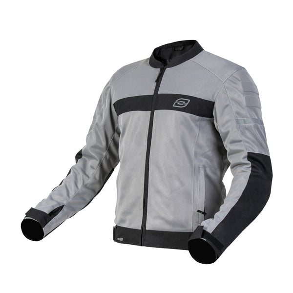 Ozona tekstilizstrādājums MC-JACKET DART GREY