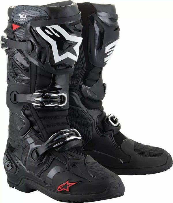 AlpineStars (MX) Boot Tech 10 Enduro Black 8 2010025-10-8