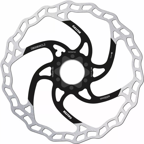 Galfera diska viļņa 200x2.0mm c-lock db006w2cl