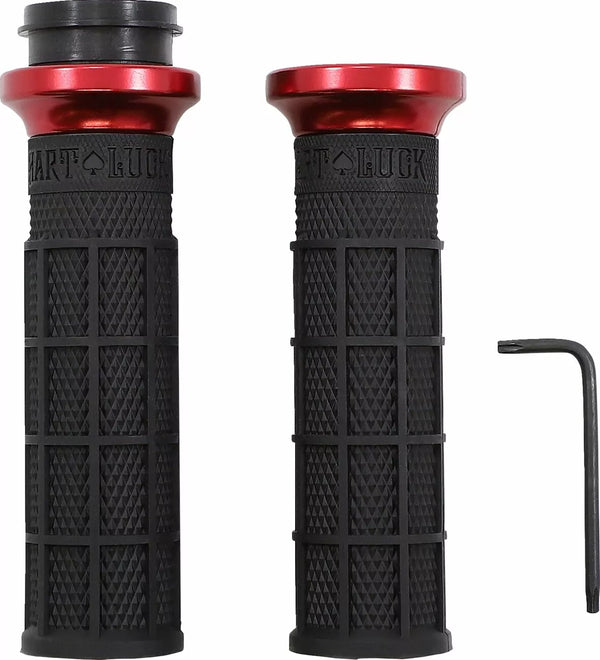 ODI VTWIN HART LUCK BK/RD V31HTW-BB-R