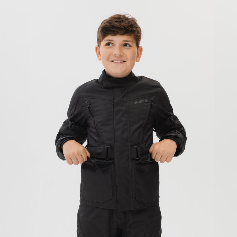 Ozone Kids Textile mc bunda sahara čierna