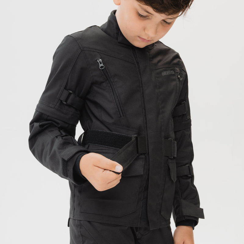 Ozone Kids Textile mc bunda sahara čierna