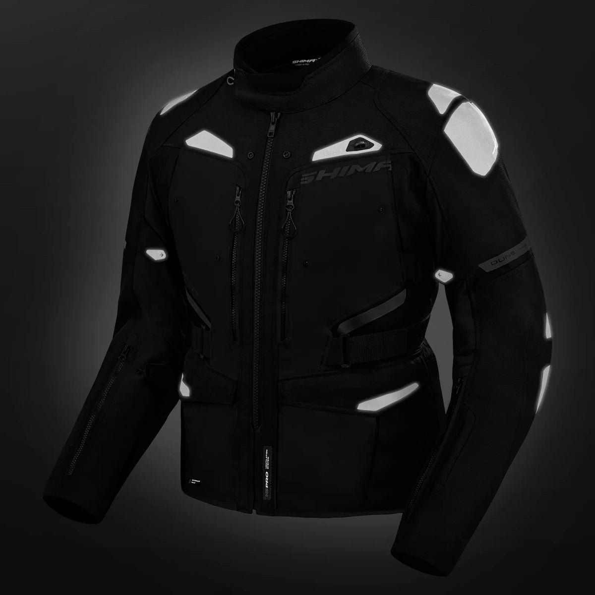 Shima Textil Mc-Jacka Dune Svart