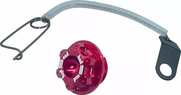 PSR OIL CAP KIT M20X1.5 RED 00-01310-24