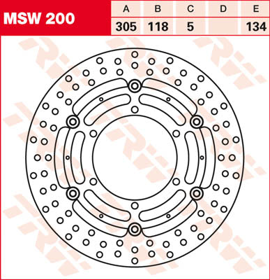 TRW Rotor TRW MSW200 MSW200