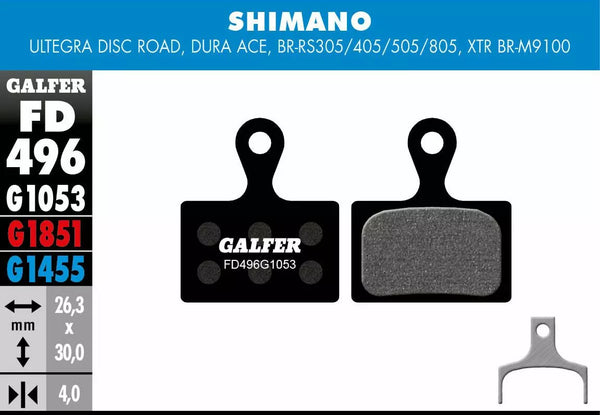 Galfer Brake Pad Performance FD496G1053