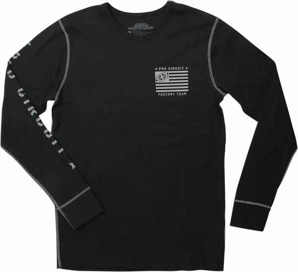 „Pro Circuit“ marškinėliai L.Sleeve THRML S 6412101-010