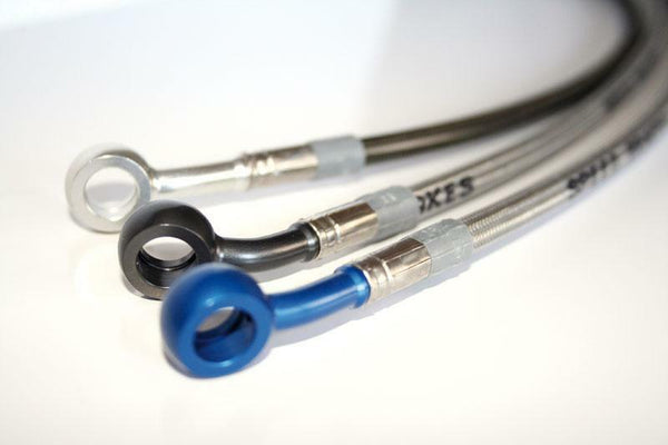 Speedbrakes Aviation Brake Hose Stainless Steel/Blue Banjo 3020841