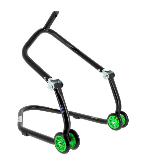 Bihr mājas trase zem trīskāršas skavas priekšējā aploka statīva Matt Black Green Wheelsnull