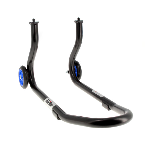 Bihr Home Track Fiksni prednji stalak za veslanje Matt Black Blue WheelsNull