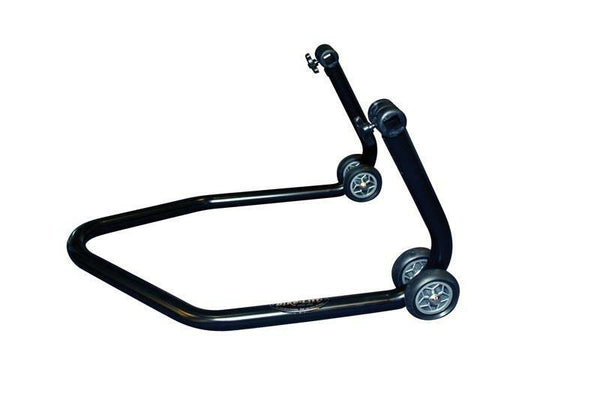 Univerzálny zadný stojan na bicykli so štandardnými adaptérmi „L“ Black - RS -17 NULL
