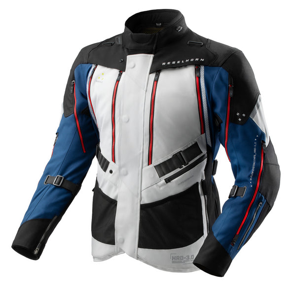 „Rebelhorn Textile MC“ striukė Hardy 3.0 mėlyna /pilka /raudona
