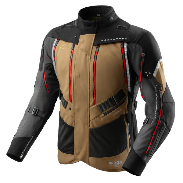 „Rebelhorn Textile Mc“ striukė Hardy 3.0 dykuma /pilka