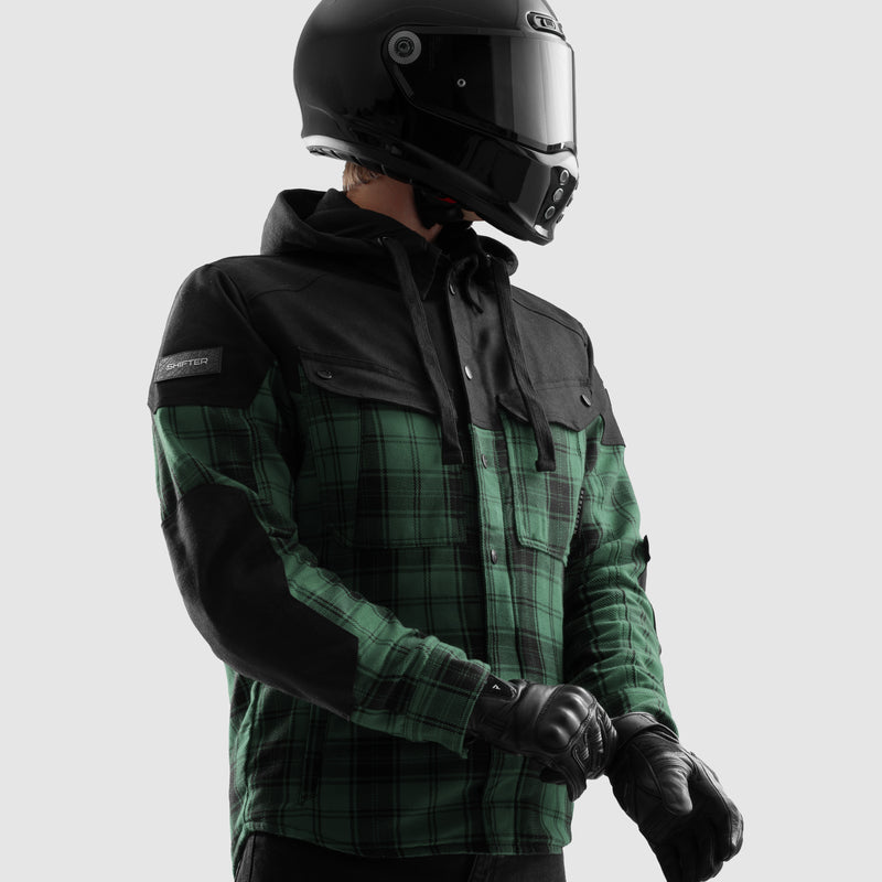 Rebelhorn Armorite ™ MC kreklu pārslēdzējs melns /zaļš
