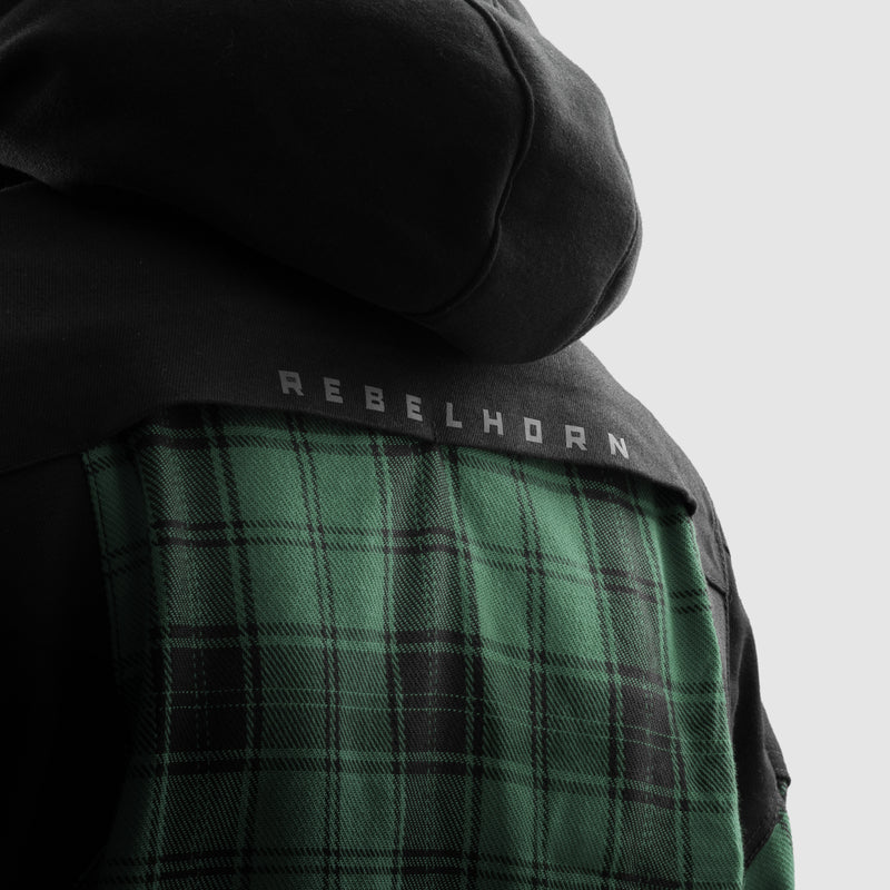 Rebelhorn Armorite ™ MC kreklu pārslēdzējs melns /zaļš