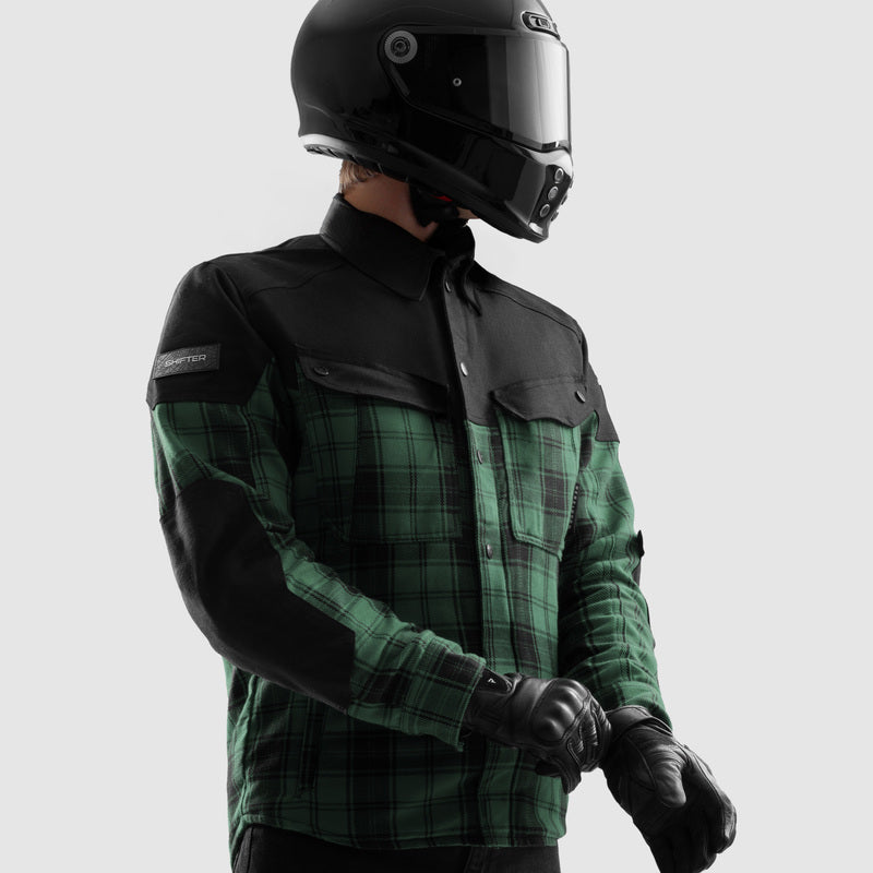 Rebelhorn Armorite ™ MC kreklu pārslēdzējs melns /zaļš