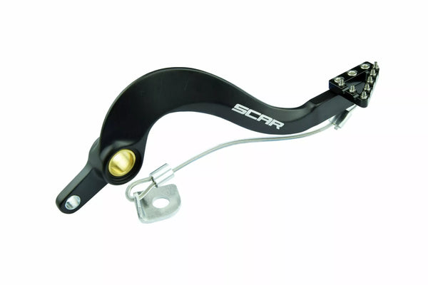Rētu bremžu pedālis yzf450 bk rbp103bk