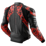 Rebelhorn MC-Leather jaka Veloce Black /Camo Red