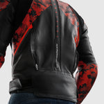 Rebelhorn MC-Leather jaka Veloce Black /Camo Red