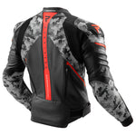 Rebelhorn MC-Leather Jack Veloce Black /Camo Grey