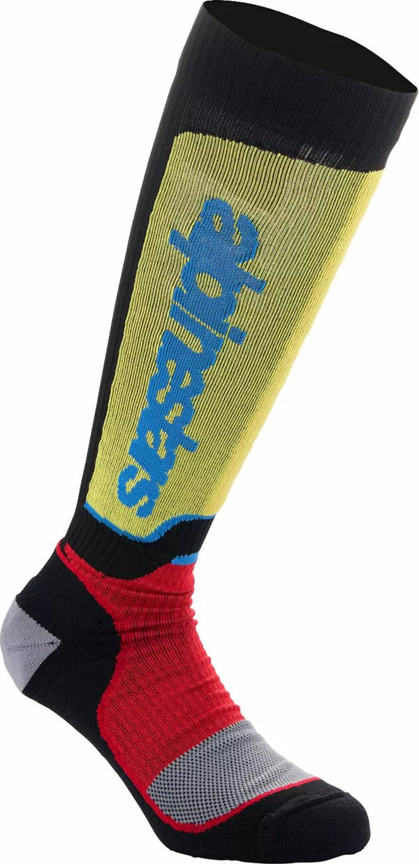 Alpinestars (MX) čarapa MX Plus BLK/RED/BL M 4702324-1212-M