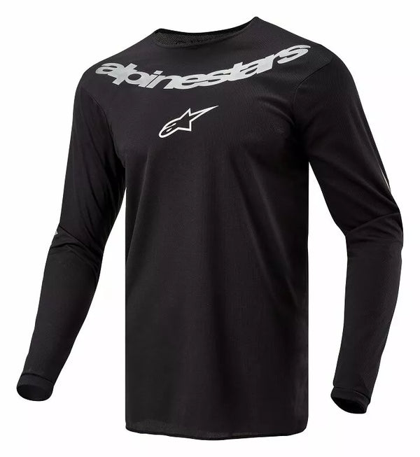AlpineStars (MX) Jersey F-Graph Blk/SILV 3X 3763824-119-3X