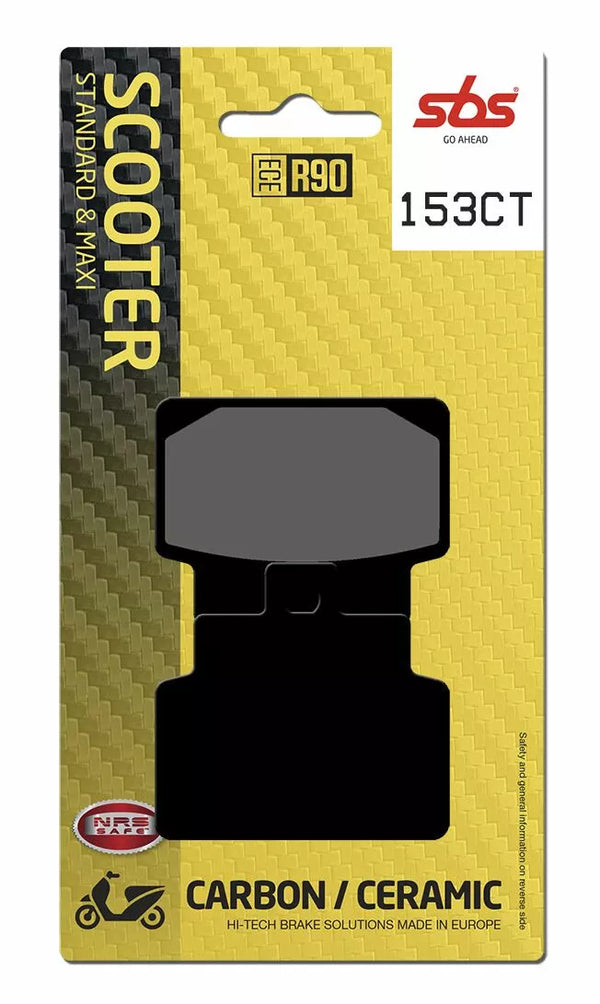 SBS Brake Pad Car/Cer Scoot 153ct