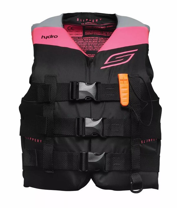 Slippy Vest Wmn Hydro PK/BK LG 3241-0146