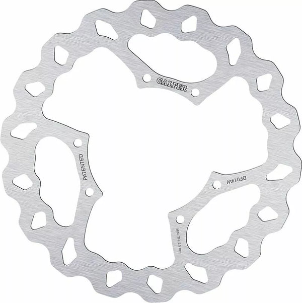 Galfer bremžu disks Fiksēts viļņu df014w