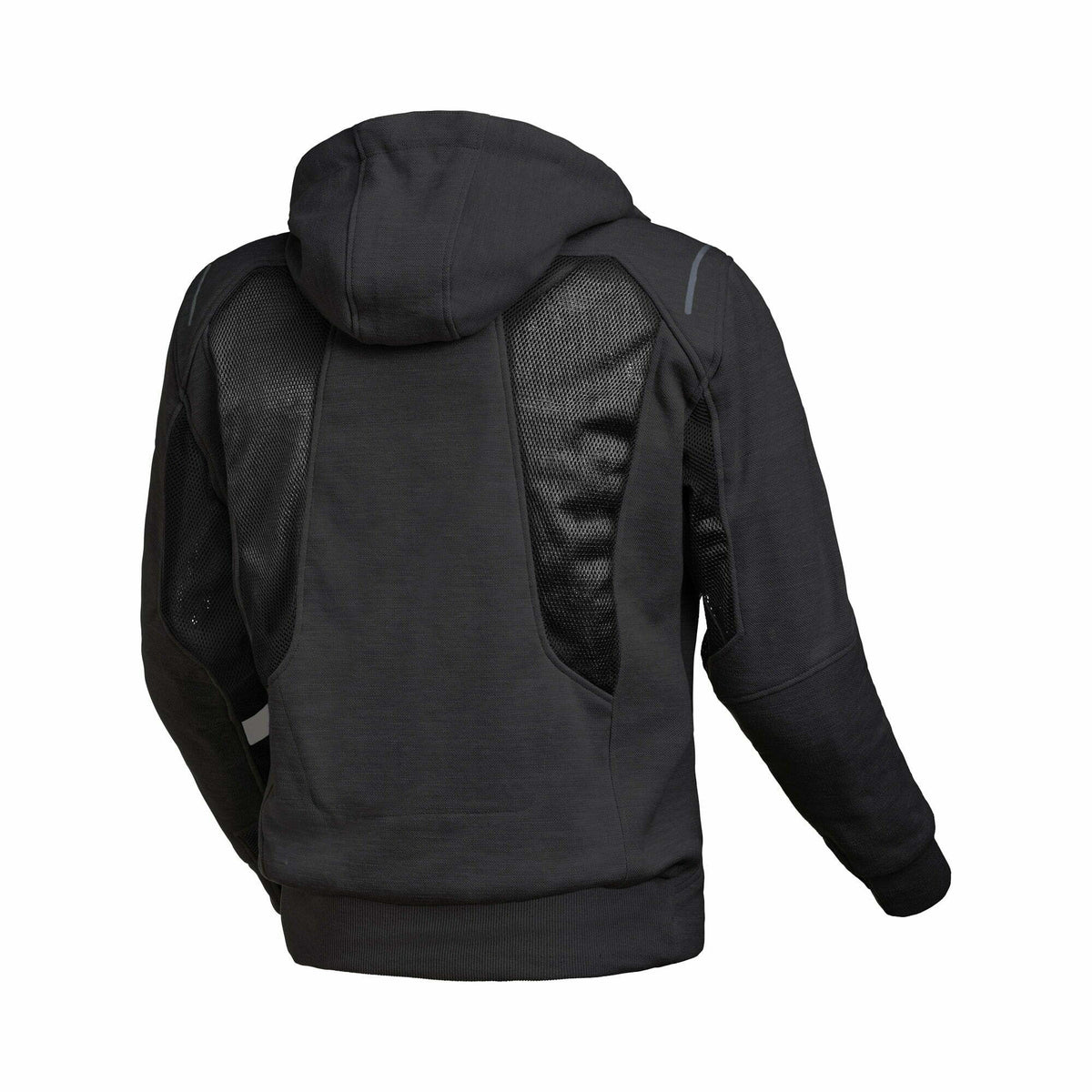 Macna Kevlar Mc-Hoodie Breeze čierny