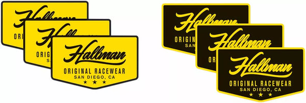 Thor-Hallman Decal S18S Hallman 6pk 4320-2046
