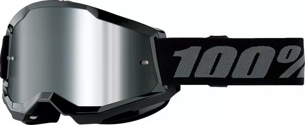 100% Goggle Strata 2 Jnr Black Mir 50032-00007