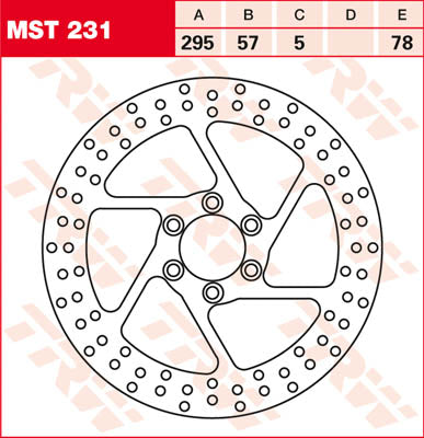 TRW Rotor TRW MST231 MST231