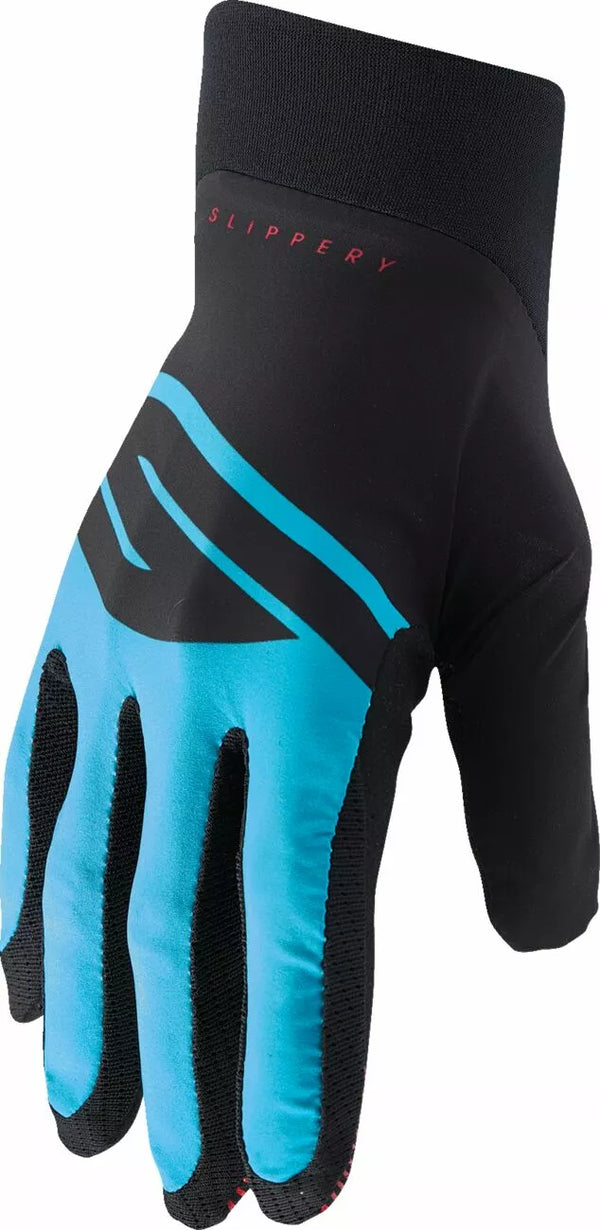 Slippery glove flex lt aq/bk 2x 3260-0455