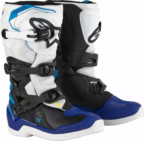 AlpineStars (MX) Boot Tech3S YTH WT/BK/B 6 2014024-2179-6